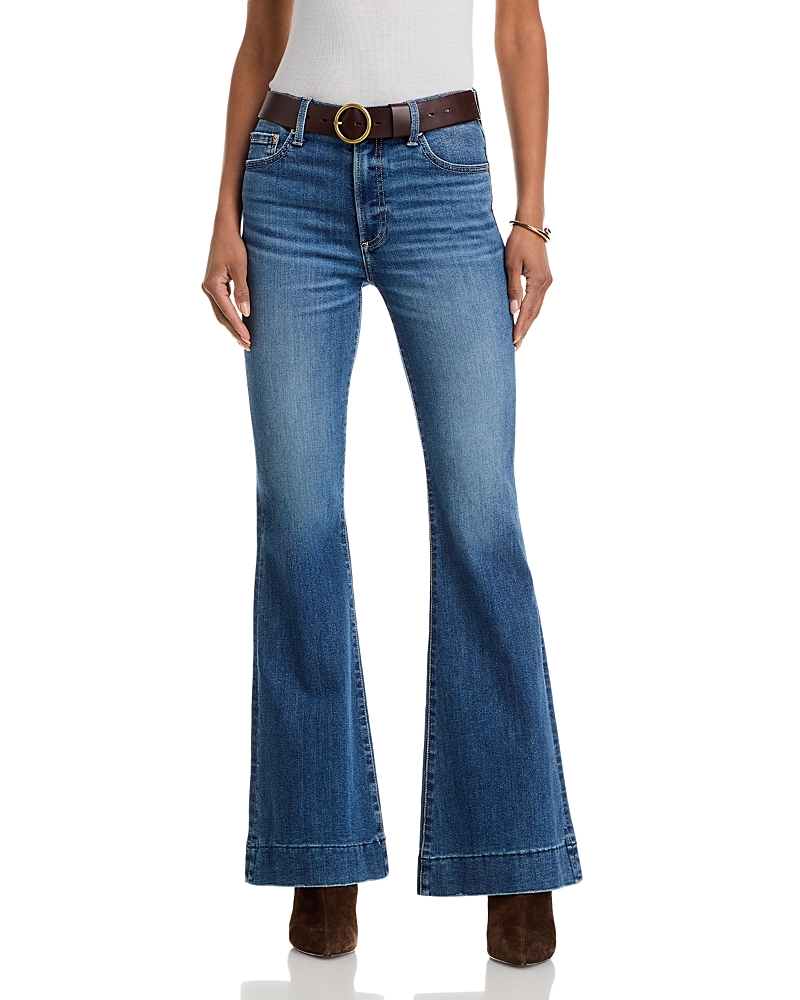 Pistola Kinsley High Rise Ultra Flare Jeans in Avenue