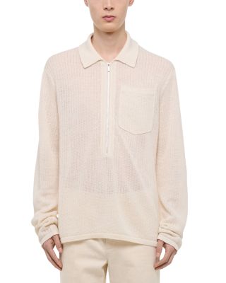 Linen Polo Sweater