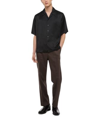 Boxy Short Sleeve Camp Shirt