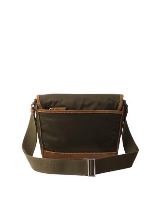 Medium Re-Nylon and Suede Shoulder Bag