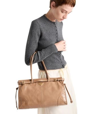 Bonnie Large Convertible Leather Shoulder Handbag