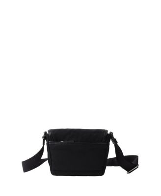 Re-Nylon And Saffiano Leather Shoulder Bag