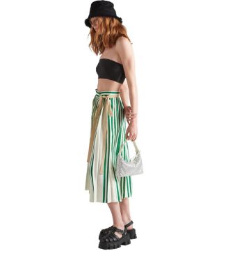 Re-Edition Satin Mini-Bag with Crystals