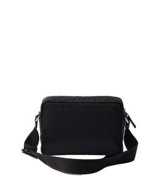 Re-Nylon and Saffiano Shoulder Bag