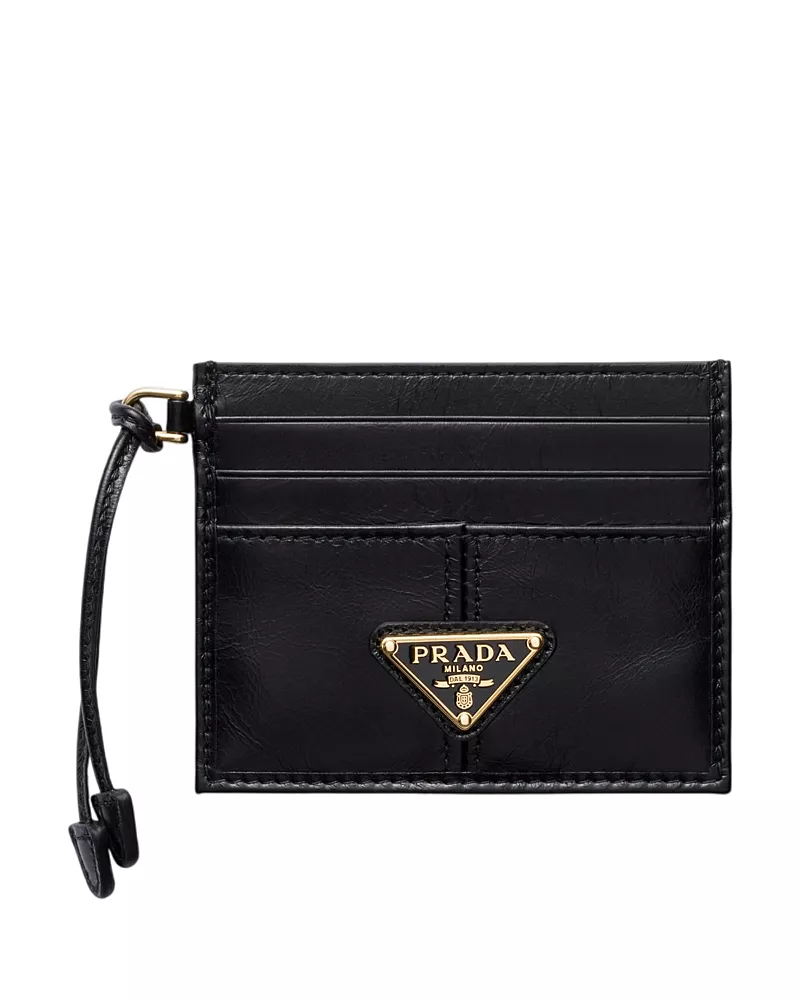 Prada Leather Card Holder