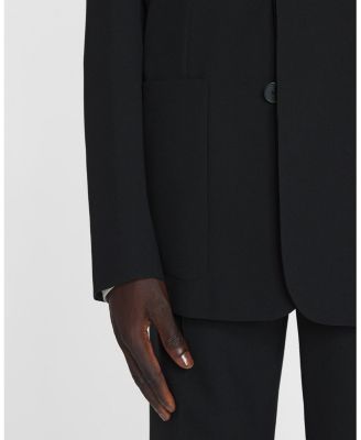  Loose Fitting Wool Jacket