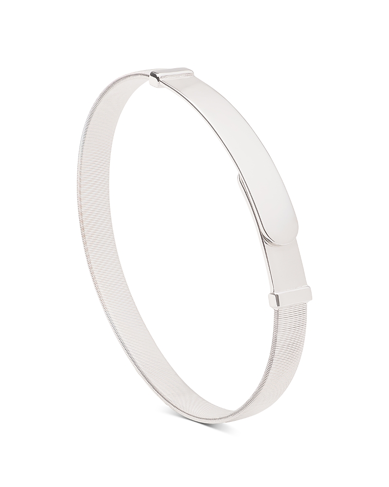 Marco Bicego 18K White Gold Masai Coil Bangle Bracelet