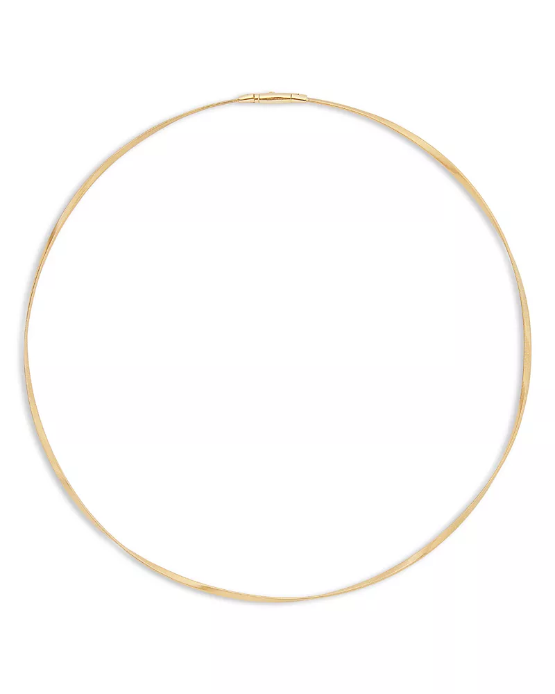 Marco Bicego 18K Yellow Gold Marrakech Twisted Coil Collar Necklace, 16