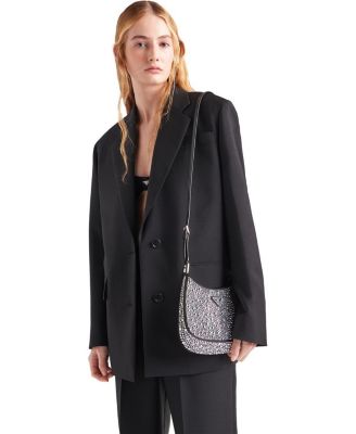 Cleo Satin Bag with Crystals