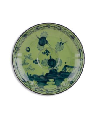 Oriente Italiano Malachite Green Coffee Saucer