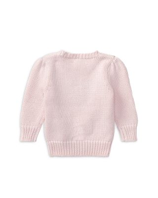 Girls' Flag Cotton Crewneck Sweater - Baby