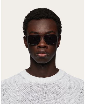 Prisma Geometric Pilot Sunglasses, 58mm