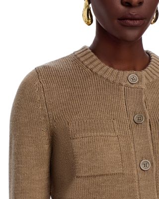 Merino Button Down Cardigan 