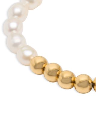Ropes & Knots Bead & Cultured Freshwater Pearl Flex Bracelet