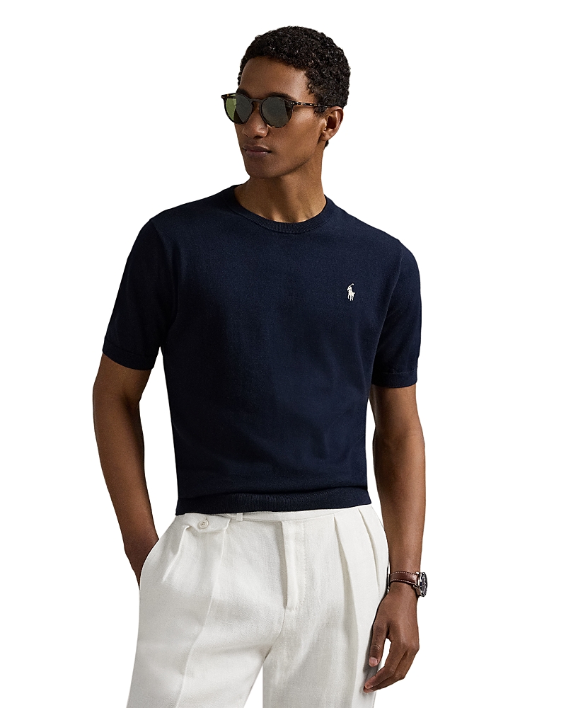 Polo Ralph Lauren Cotton Crewneck Short Sleeve Sweater