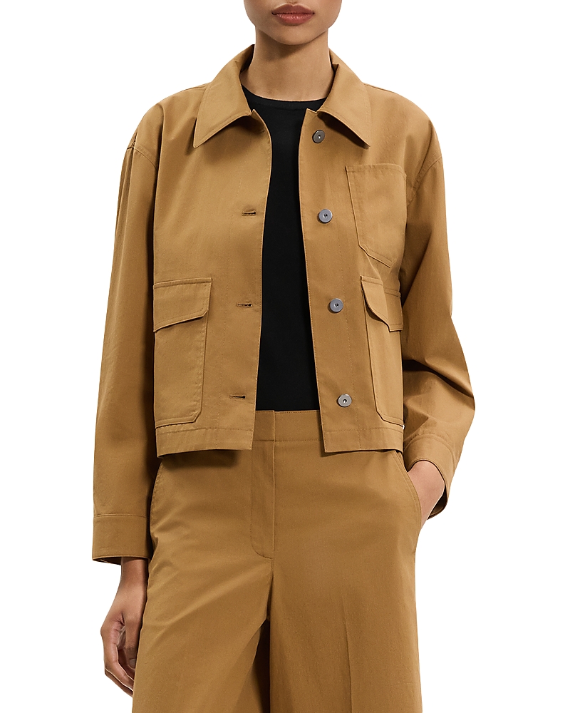 Theory Cotton Crop Work Jacket