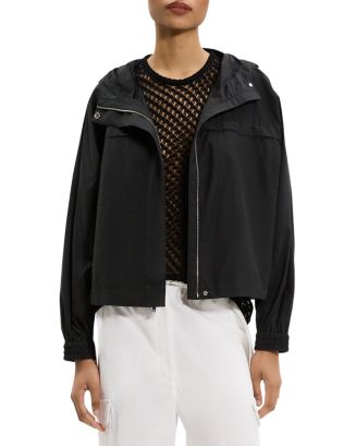 Theory Gathered Back Jacket | Bloomingdale's Women