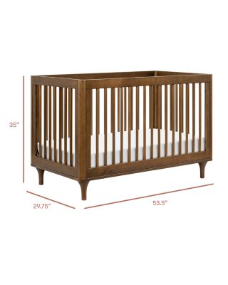 Lolly 3-in-1 Convertible Crib with Toddler Bed Conversion Kit