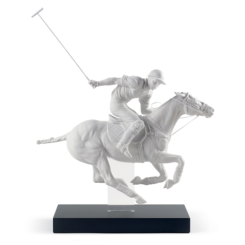 Lladrò Polo Player Sculpture