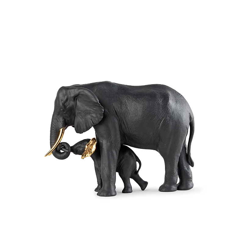 Lladrò Leading The Way Elephant Sculpture