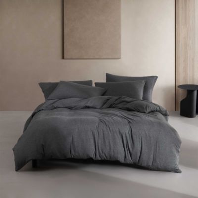 Modern M&eacute;lange Jersey Comforter Set, Twin XL