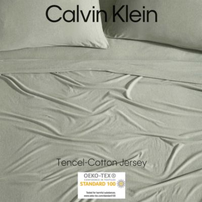 Modern M&eacute;lange Jersey Sheet Set, Twin