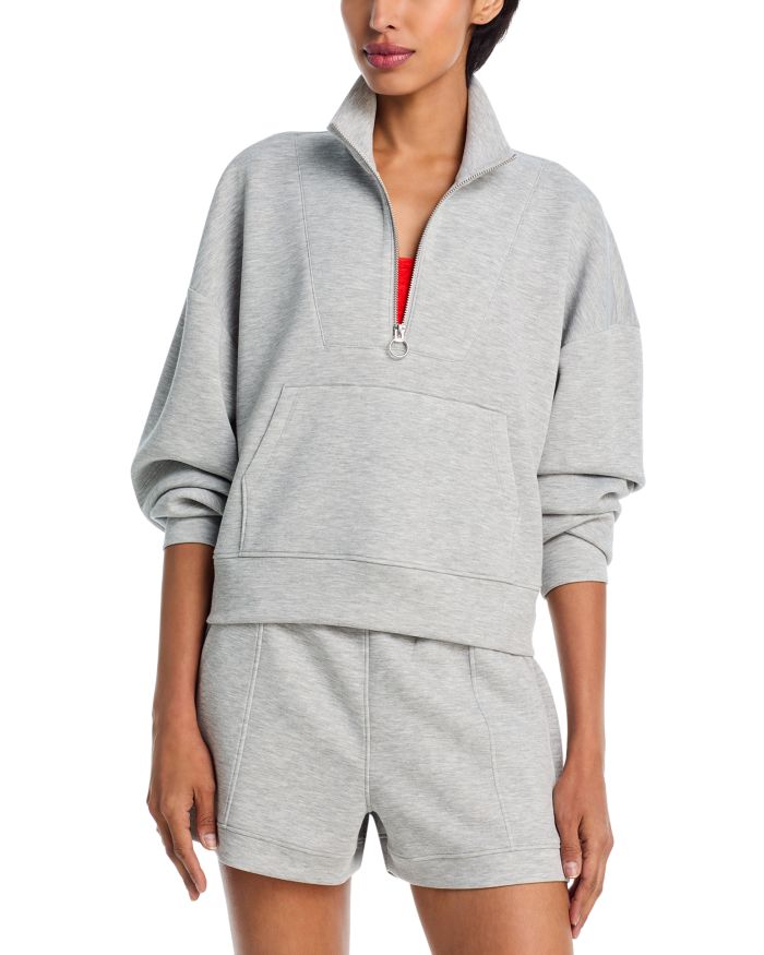 Long Sleeve Cropped Pullover Sweatshirt - Exclusive