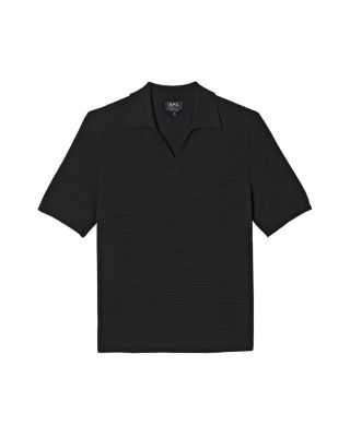 Livio Heathered Polo Sweater