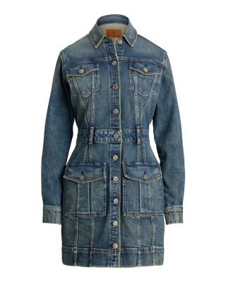 Ralph Lauren Denim Trucker Dress | Bloomingdale's