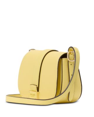 Nouveau Textured Leather Mini Saddle Bag