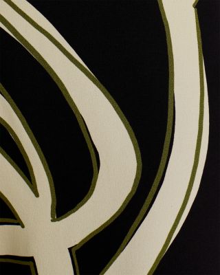 Oxana Printed High Waisted Wide Pants