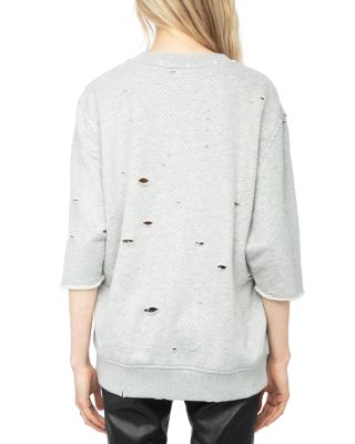 Edmond Distressed Sweatshirt