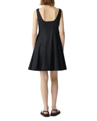 Sleeveless Poplin Mini Dress