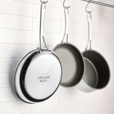 EverLast Stainless Steel Ceramic Nonstick 11 Piece Cookware Set