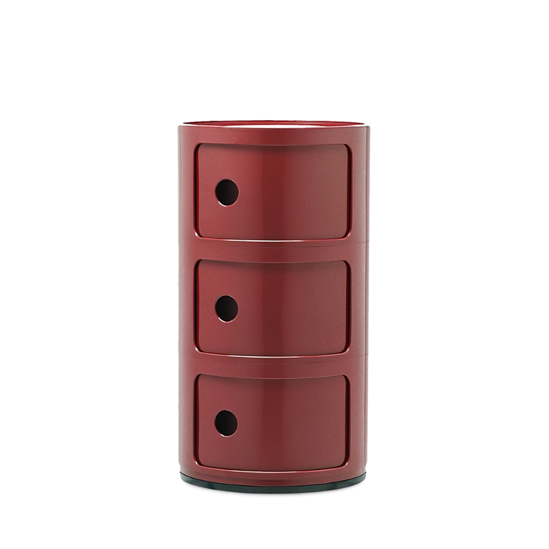 Kartell Componibili Colors 3 Tier Storage Tower