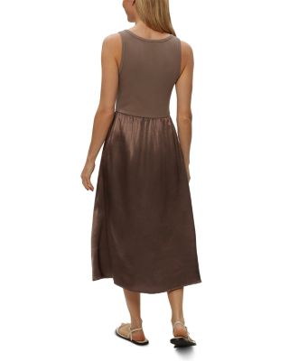 Bridgette Mixed Media Tank Dress