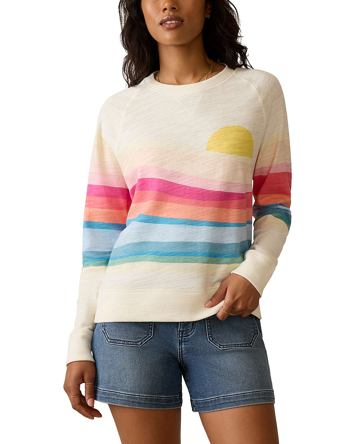 Faherty Sunwashed Slub Sweatshirt