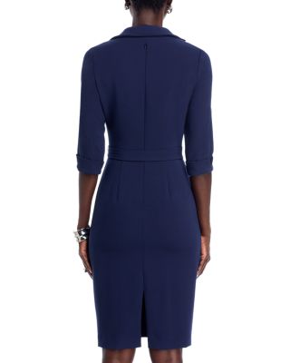 Madeline Belted Sheath Dress