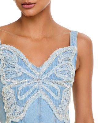 Camila Coelho Denim Top