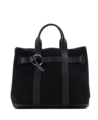 Pre-Owned HERMÈS - PM Ceinture Handbag Toile