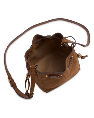 Madewell Drawstring Suede Crossbody Bag