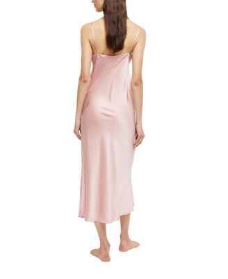  Silk Long V Neck Nite