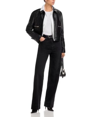 The Streamline High Rise Straight Leg Jeans in Sutro