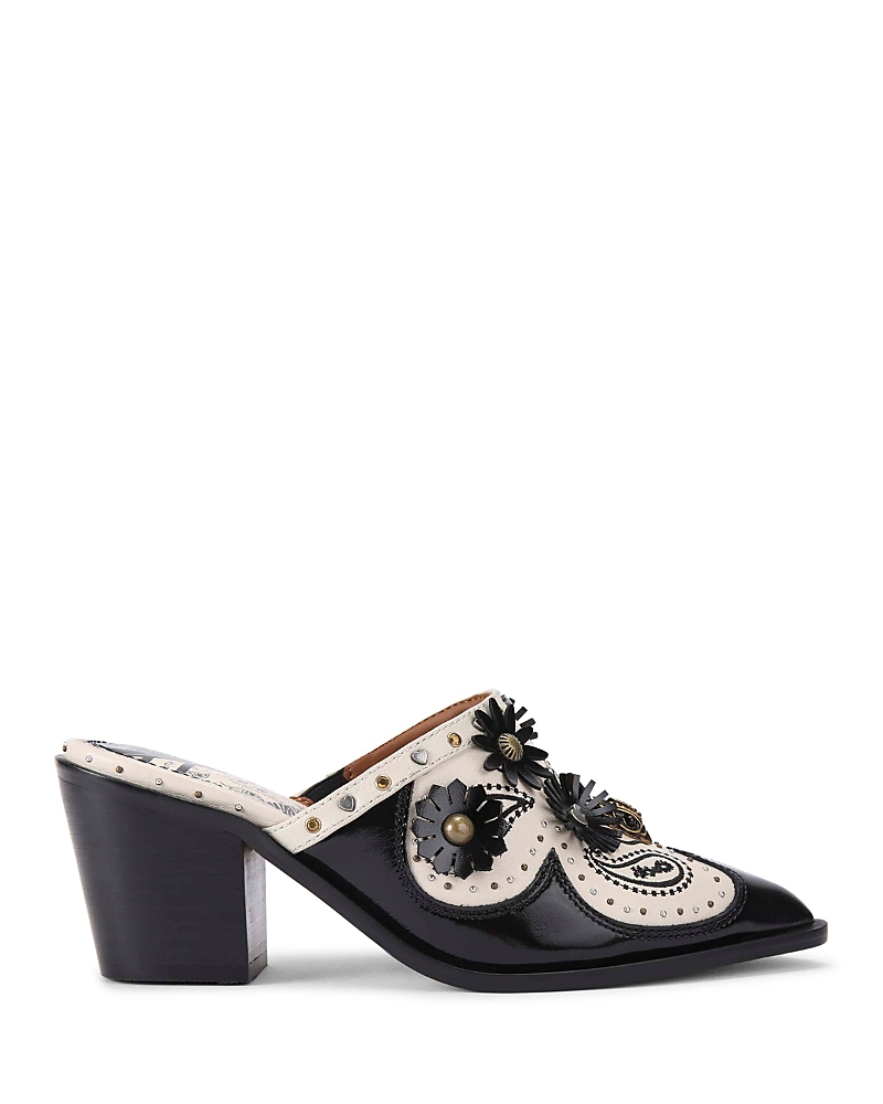 Kurt Geiger London Women's Flower Western Mules