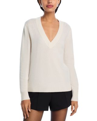 100% Cashmere V Neck Sweater - Exclusive