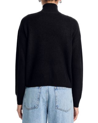 100% Cashmere Quarter Zip Sweater - Exclusive