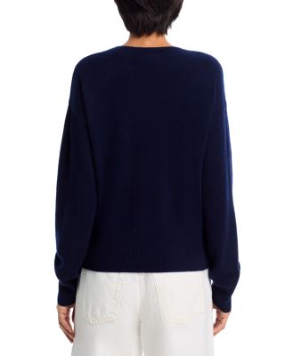 100% Cashmere German Shepard Dog Crewneck Sweater - Exclusive