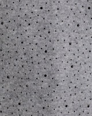 100% Cashmere V Neck Crystal Sweater - Exclusive