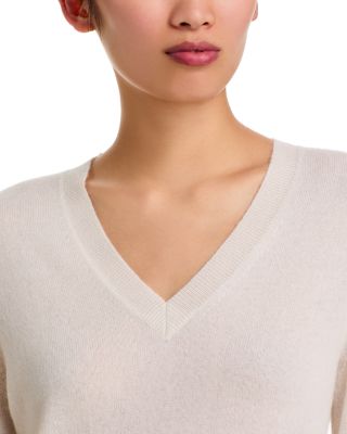 100% Cashmere V Neck Sweater - Exclusive