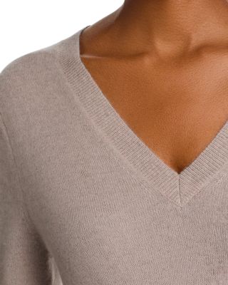 100% Cashmere V Neck Sweater - Exclusive